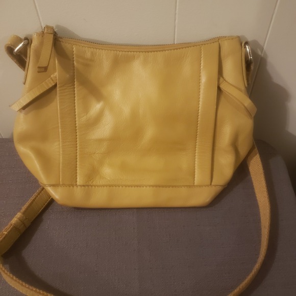 Lucky Brand Tan Leather  Shoulder Bag‎ Purse - Picture 3 of 9